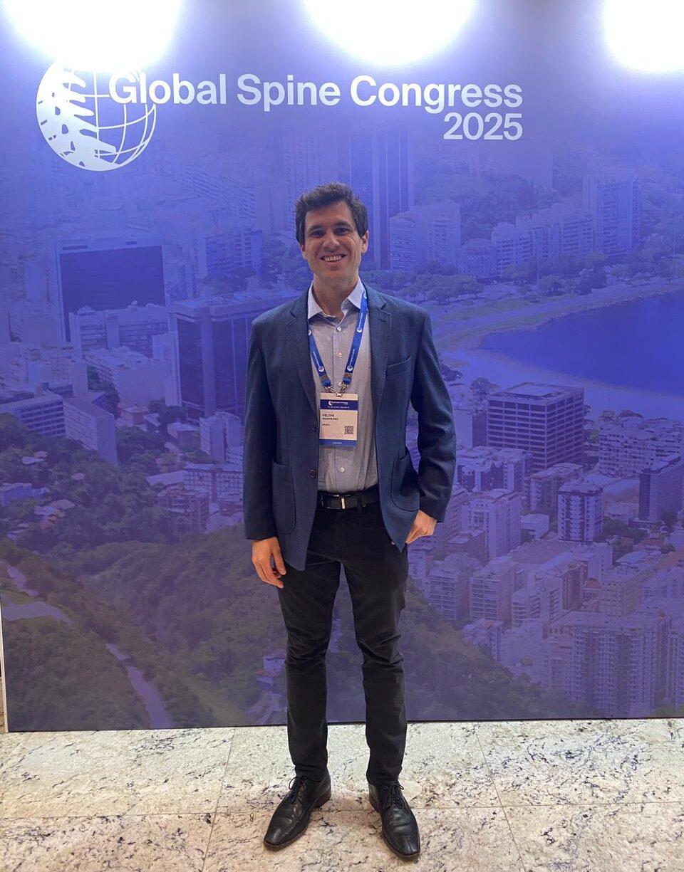 Global Spine Congress 2025 - Dr. Felipe Monteiro. ortopedista especialista em coluna.